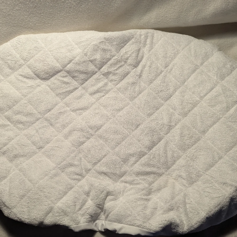 Two Waterproof Bassinet Mattress Protectors